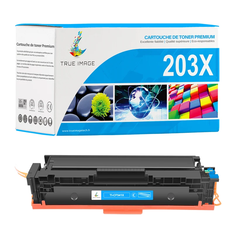 HP 203X Cartouche de Toner Cyan Compatible CF541X