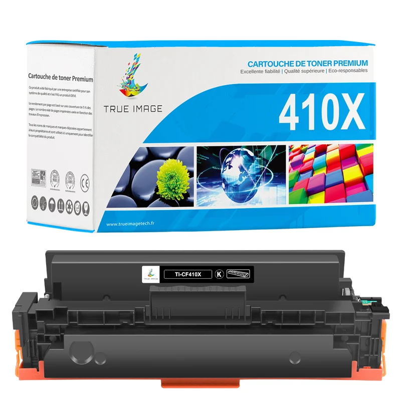 HP 410X CF410X Cartouche de Toner Noir Compatible