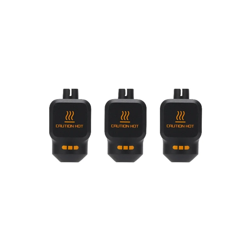 Bambu Lab - P2S/X2D - Isolant en Silicone pour Hotend (Silicone Sock for Hotend) - 3 pcs