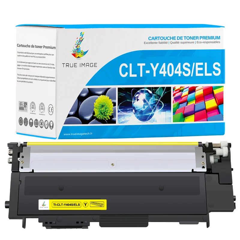 Samsung CLT-Y404S/ELS Cartouche de Toner Jaune compatible
