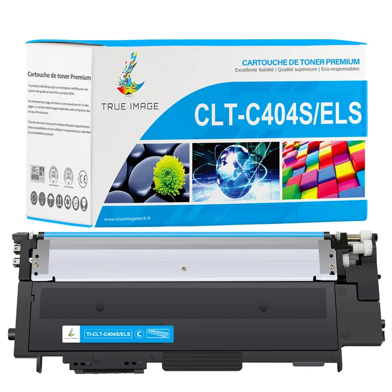 Samsung CLT-C404S/ELS Cartouche de Toner Cyan compatible