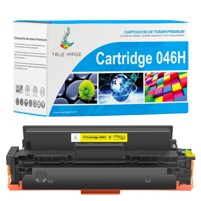 Canon Cartridge 046H Toner Jaune compatible 1251C002