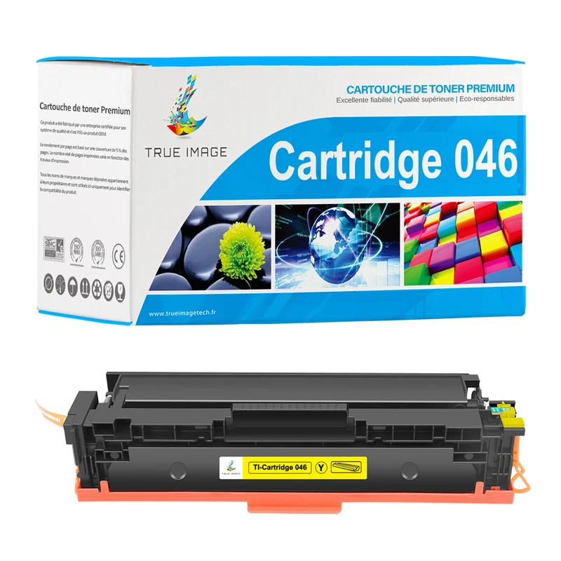 Canon Cartridge 046 Toner Jaune compatible 1247C002