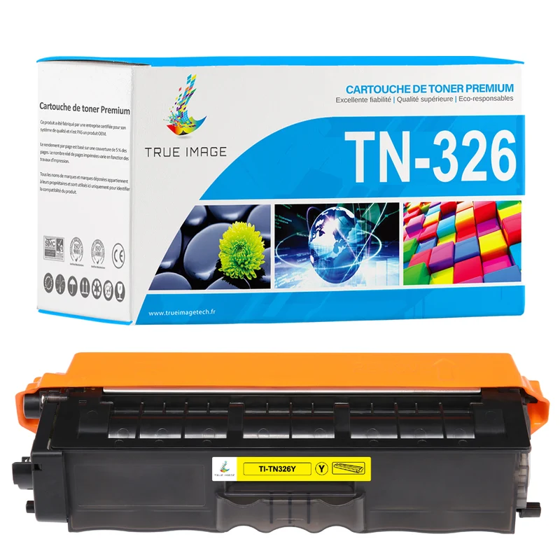 Brother TN326Y Cartouche de Toner Jaune compatible