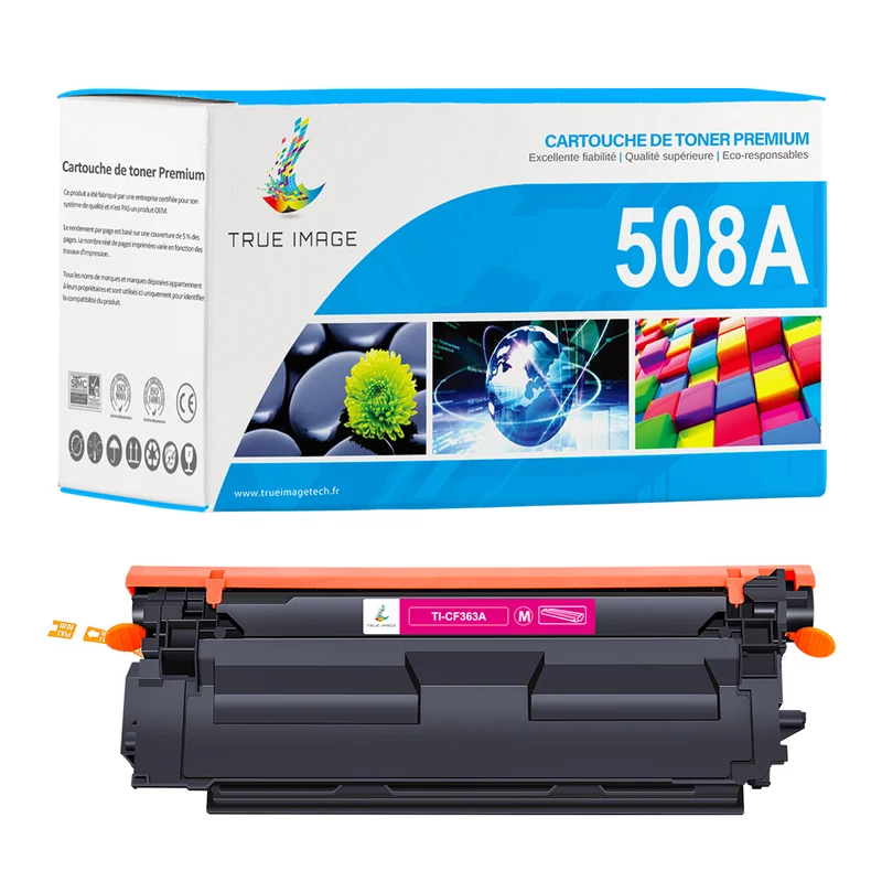 HP 508A Cartouche de Toner Magenta Compatible CF363A