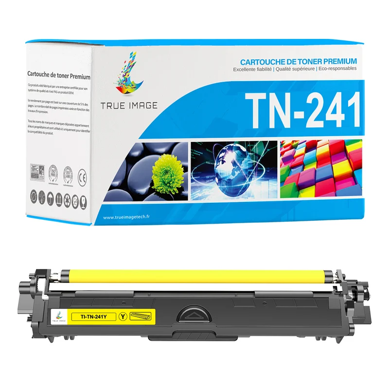Brother TN241Y Cartouche de Toner Jaune Compatible