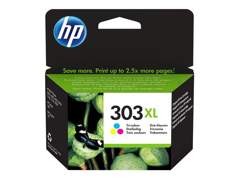 HP N°303 XL - CARTOUCHE 3 COULEURS (HAUTE CAPACITE)