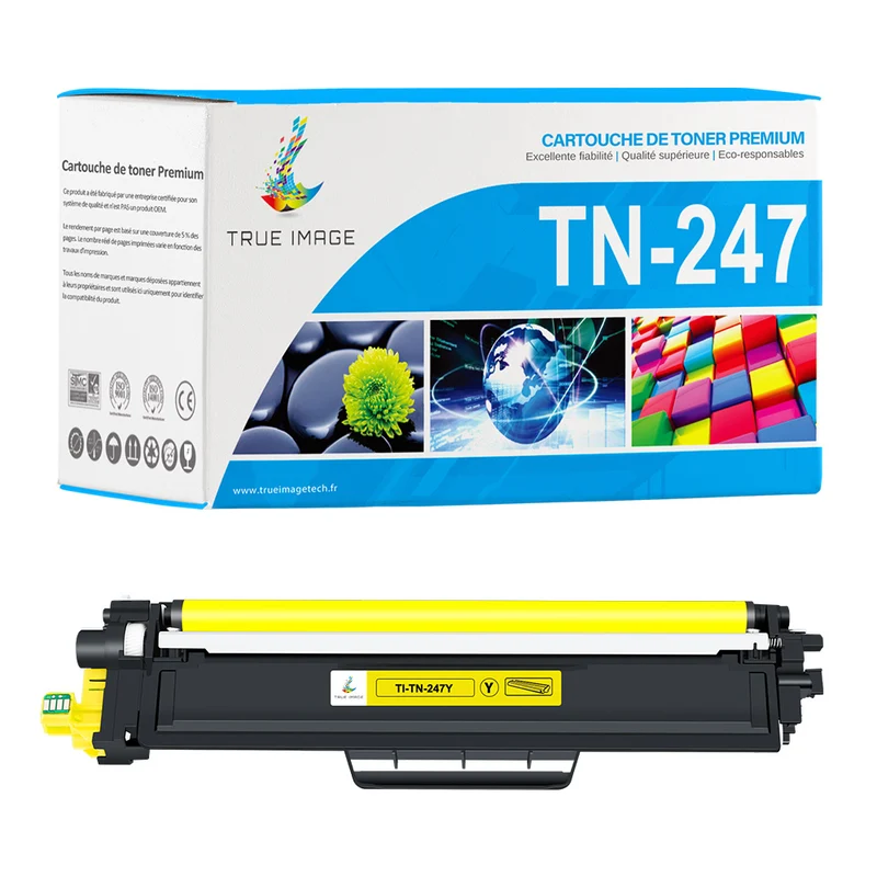 Toner Jaune Brother TN247Y Compatible