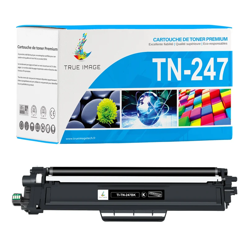 Toner Noir Brother TN247K Compatible