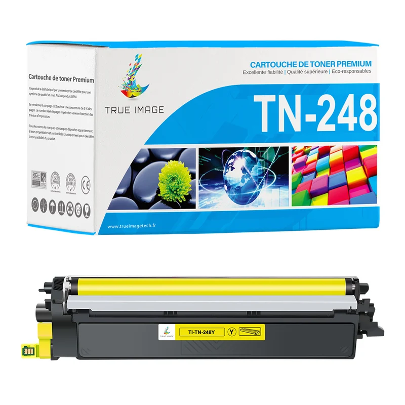 Toner Jaune Brother TN248Y Compatible