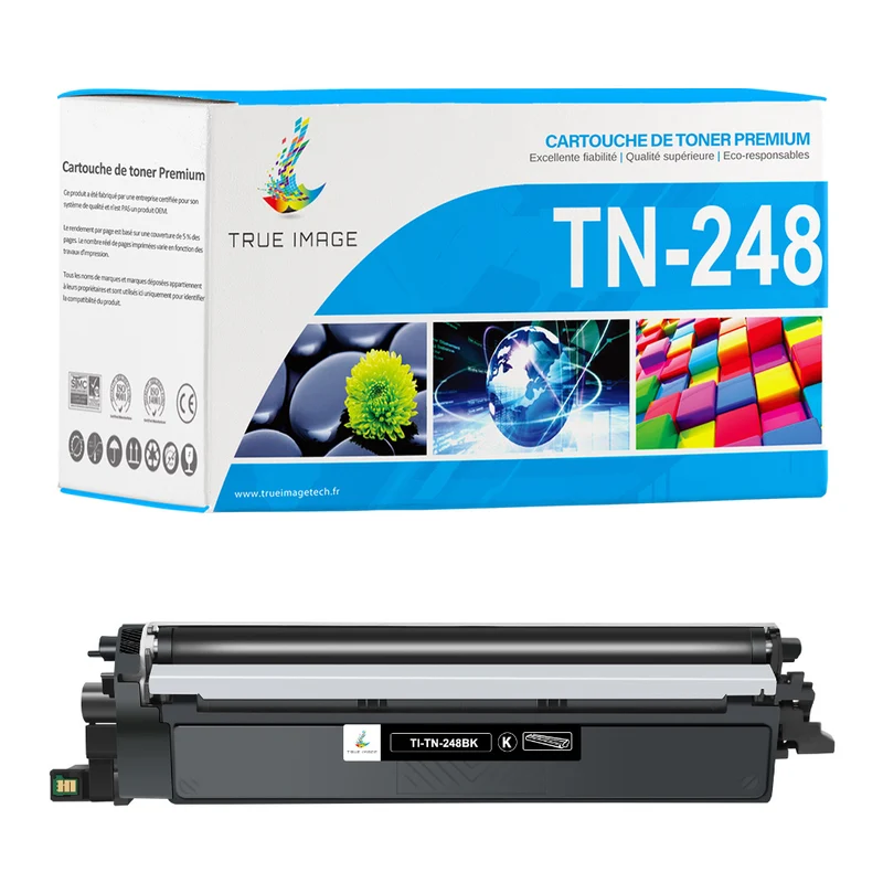 Toner Noir Brother TN248K Compatible