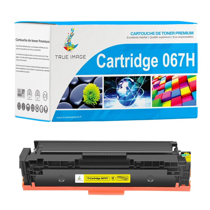 Canon 067H Toner Jaune Compatible 5103C002