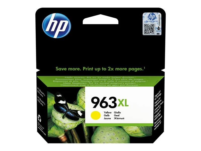 HP N°963XL - CARTOUCHE JAUNE (HAUTE CAPACITE)