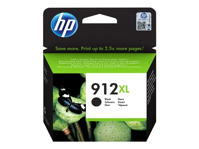 HP N°912XL - CARTOUCHE NOIR (HAUTE CAPACITE)