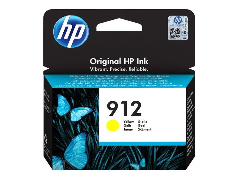 HP N°912 - CARTOUCHE JAUNE