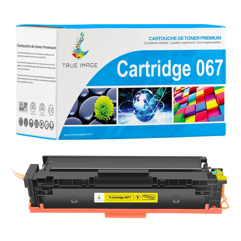 Toner Jaune Canon 067 Compatible 5099C002