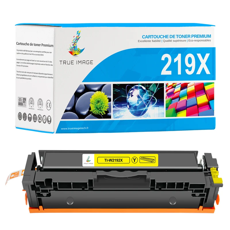 HP 219X W2192X Toner Jaune Compatible