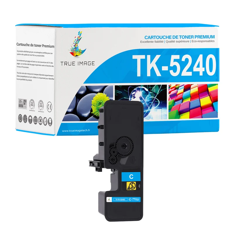 Toner Cyan Kyocera TK-5240C Compatible