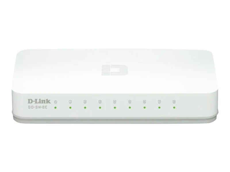 D-link go 8-Port Fast Ethernet Easy Desktop Switch