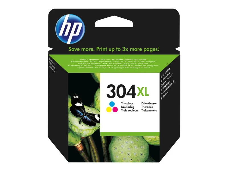 HP N°302XL - CARTOUCHE 3 COULEURS (HAUTE CAPACITE)