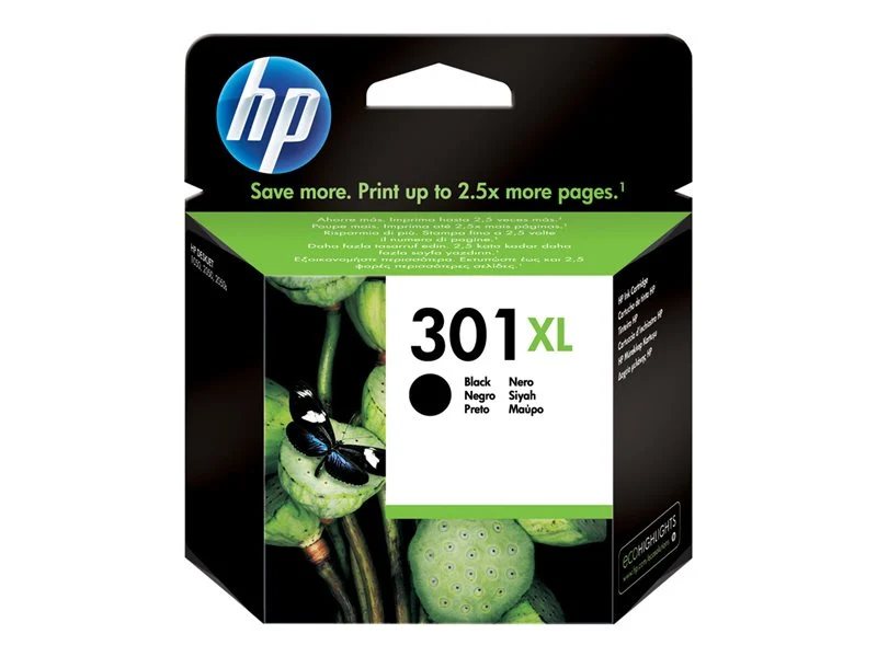 HP N°301XL - CARTOUCHE NOIR (HAUTE CAPACITE)