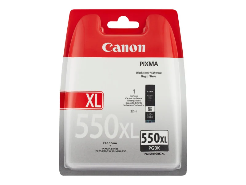 CANON PGI-550 PGBK XL - CARTOUCHE NOIR (HAUTE CAPACITE)