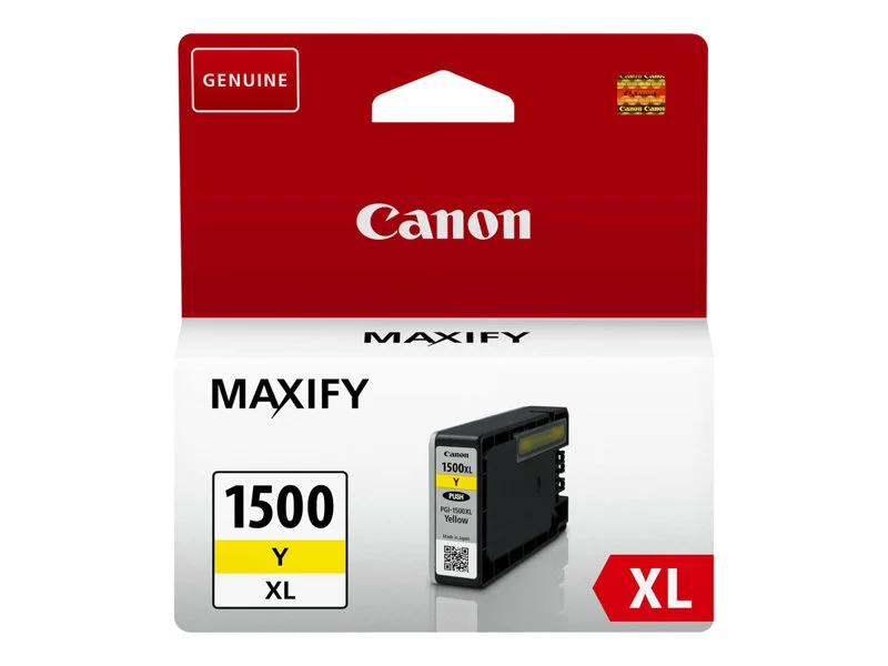 CANON PGI-1500XL Y - CARTOUCHE JAUNE (HAUTE CAPACITE)