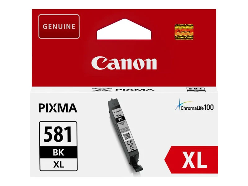CANON CLI-581 BK XL - CARTOUCHE NOIR (HAUTE CAPACITE)