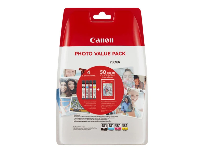 CANON CLI-581 BK - CARTOUCHE NOIR