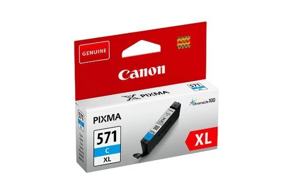 CANON CLI-571 C XL - CARTOUCHE CYAN (HAUTE CAPACITE)
