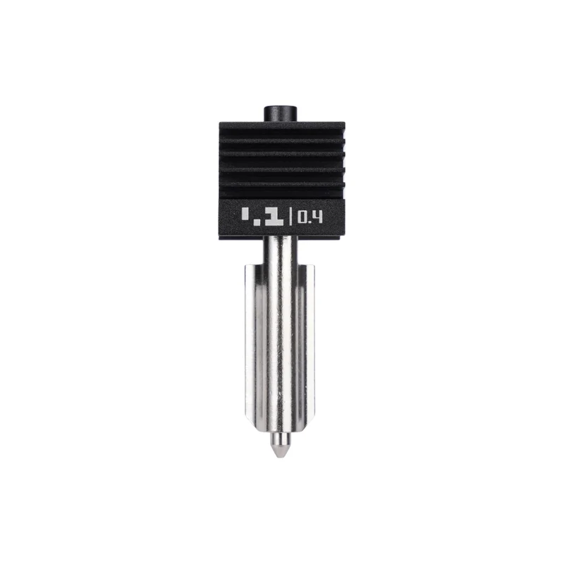 Bambu Lab - Séries H2/X2/P2 - Tête d'Extrusion avec Buse 0,4 mm en Acier trempé