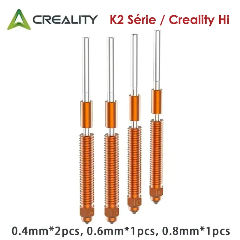 Creality - K2 Plus/ K2 /Creality Hi - Kit de Buses Unicorn (Unicorn Quick-Swap Nozzle Kit)