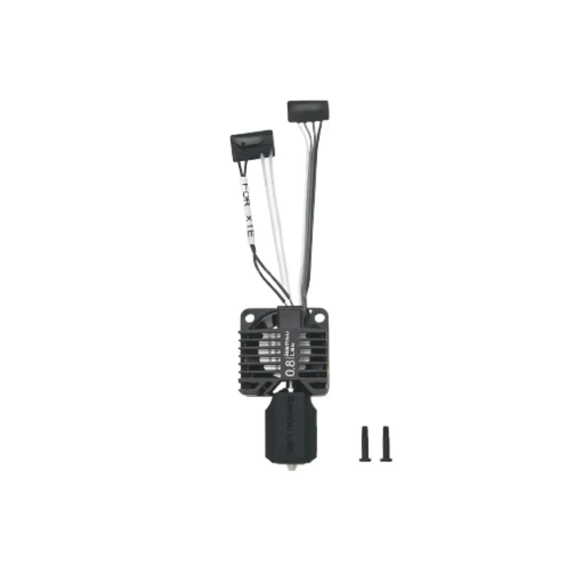 Bambu Lab - Tête d'Extrusion Complète avec Buse 0.8 mm en Acier trempé (Complete hotend assembly with hardened steel nozzle) - X1E