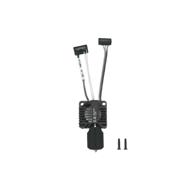 Bambu Lab - X1E - Tête d'Extrusion Complète avec Buse en Acier trempé - 0.4 mm (Complete hotend assembly with hardened steel nozzle)