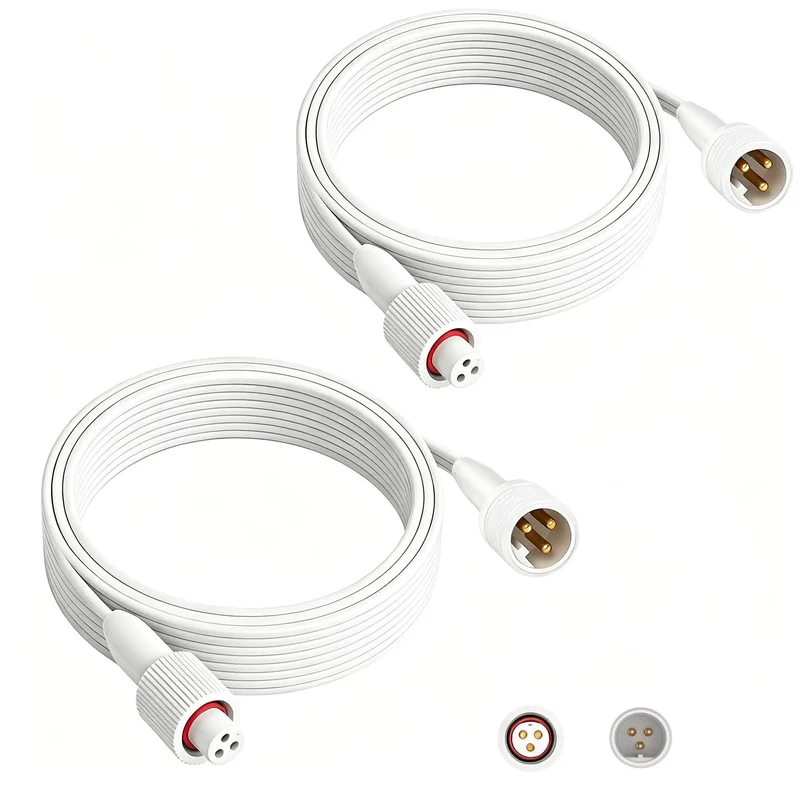 Heavy Duty Waterproof Extension Cord Built Tough For Backyard Setup IP68 Rated Outdoor Light Cable Delivering Solid Power For Your Patio And Deck Lighting Rig Guaranteed To Hold Up Under Pressure