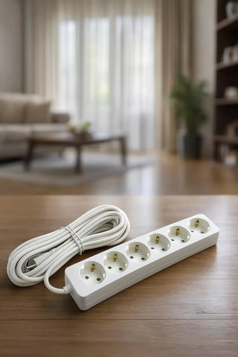 Six Outlet Power Strip With 16 Foot Cord Heavy Duty Extender Grounded Surge Guard Rock Solid Gear Sweet Plug Fit No Drama Setup Wide Reach Awesome For Home Desk Or Shop Multi Device Hub