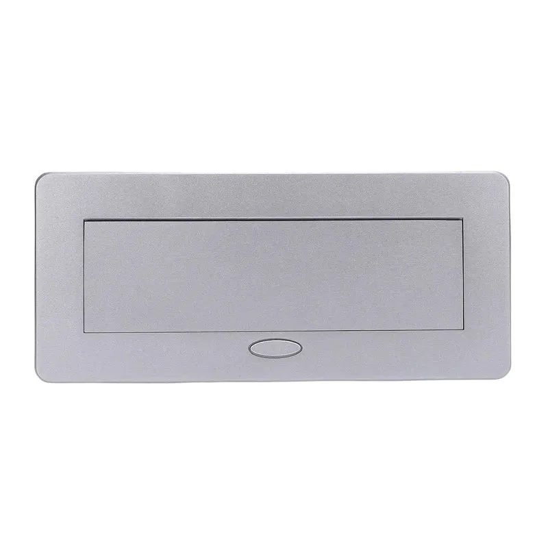 Recessed Pop Up Countertop Outlet With 20W Fast Charging Dual AC Outlets And USB A USB C Ports Hardcore Flat Out Reliable Build With Slick Look For Zero Issues Office Conference Desk Setup And Home Workspace