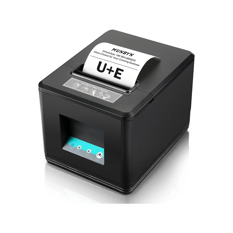 MUNBYN P098 80mm Thermal Receipt Printer with USB & Ethernet