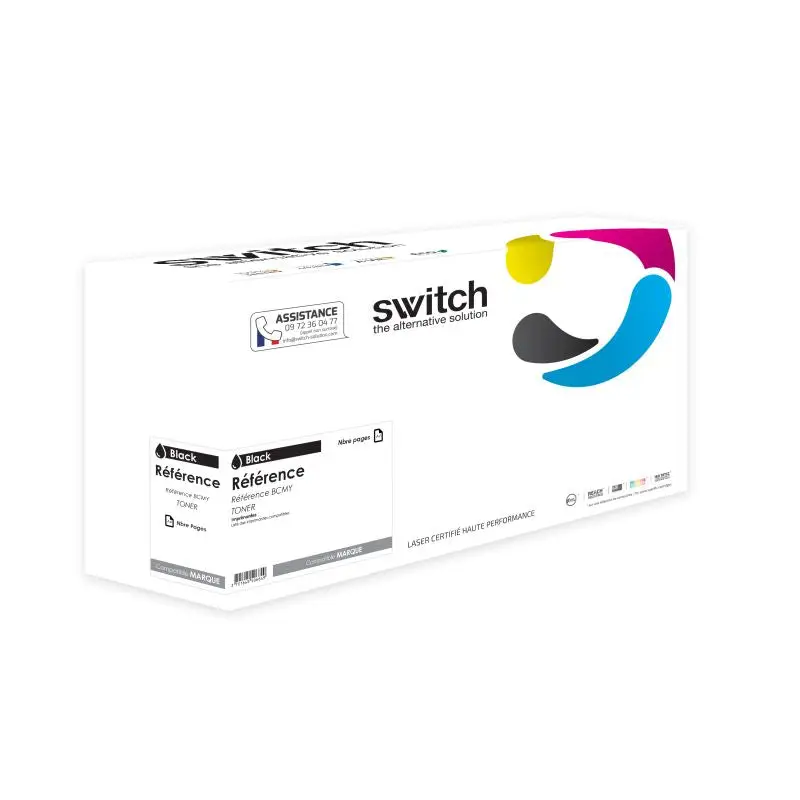 Xerox 225 Tambour Noir compatible équivalent à 013R00691 · Switch