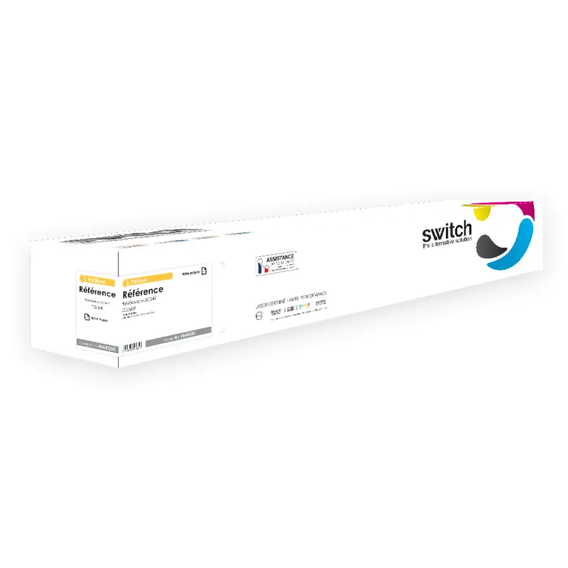 Samsung 809 Toner Jaune compatible équivalent à CLTY809SELS, SS742A · Switch