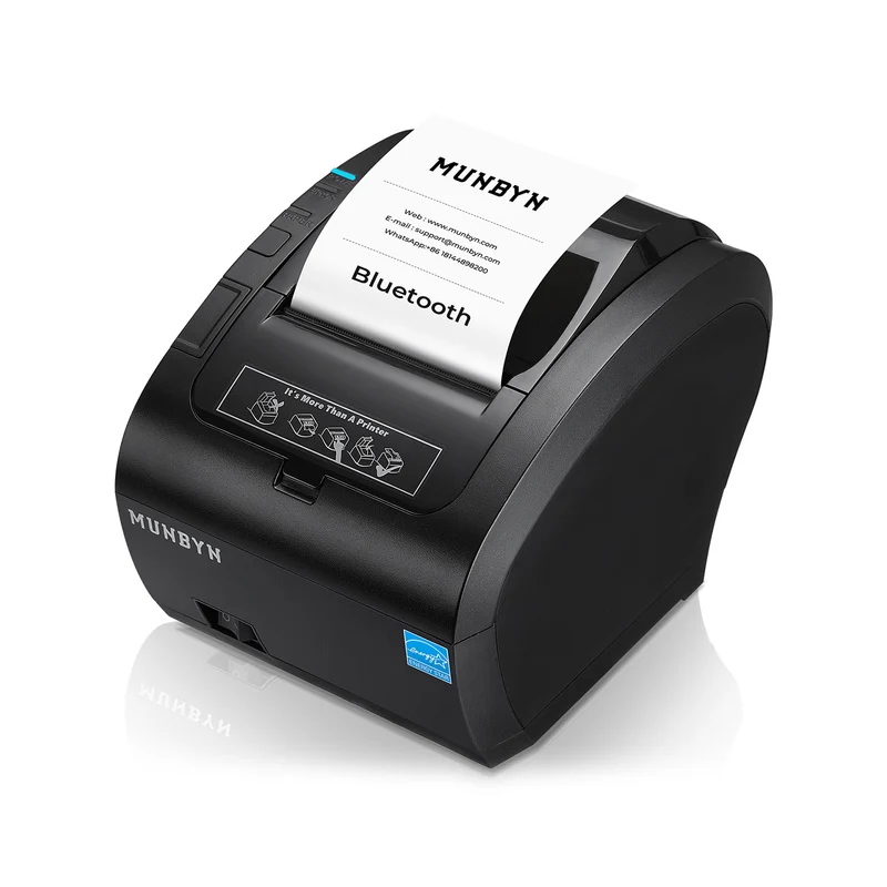 MUNBYN 047P-USEB Bluetooth Bondrucker mit MFi-Zertifizierung