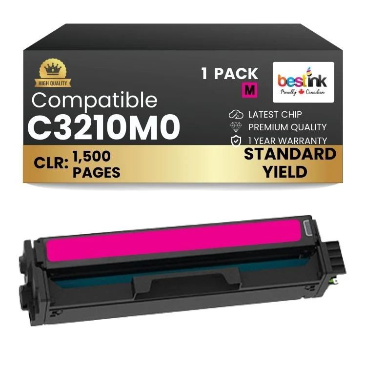 Compatible Lexmark C3210M0 Magenta Toner Cartridge
