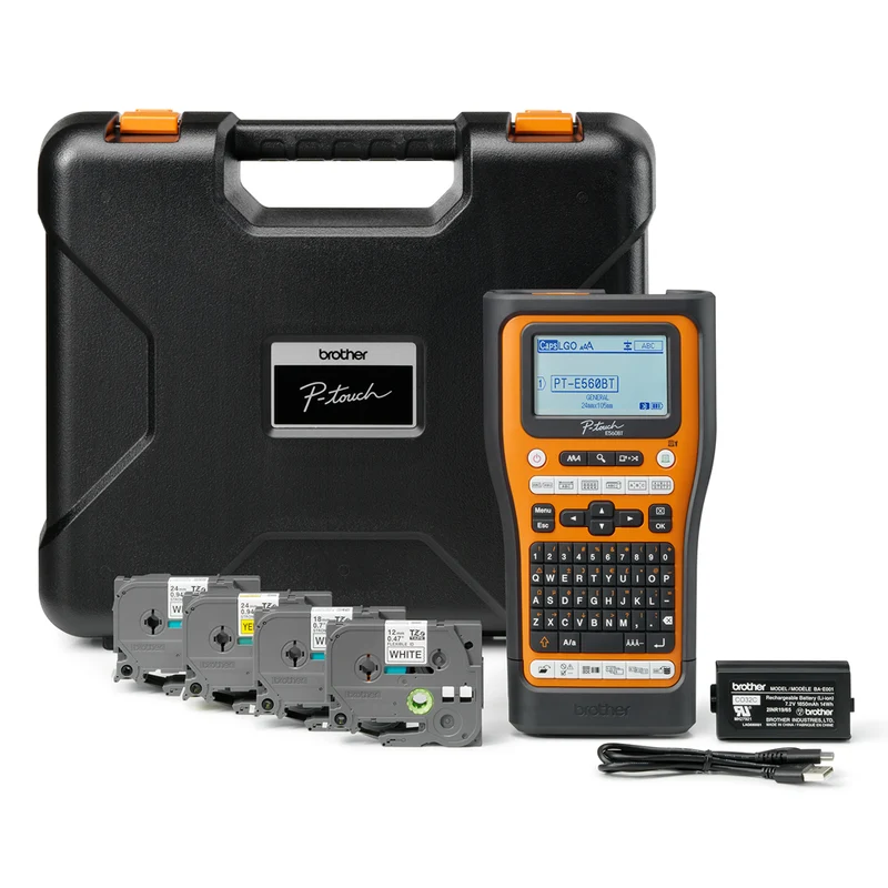 Brother PT-E560BTSP – Étiqueteuse thermique professionnelle Bluetooth