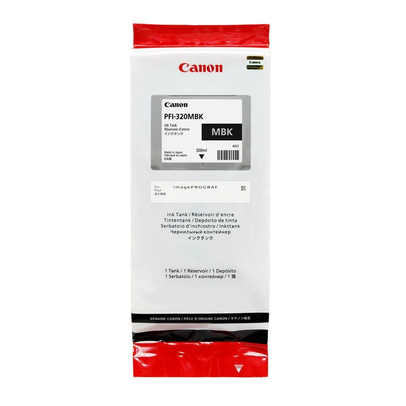 Cartouche d'encre d'origine Canon PFI-320MBK Noir Mat - 2889C001