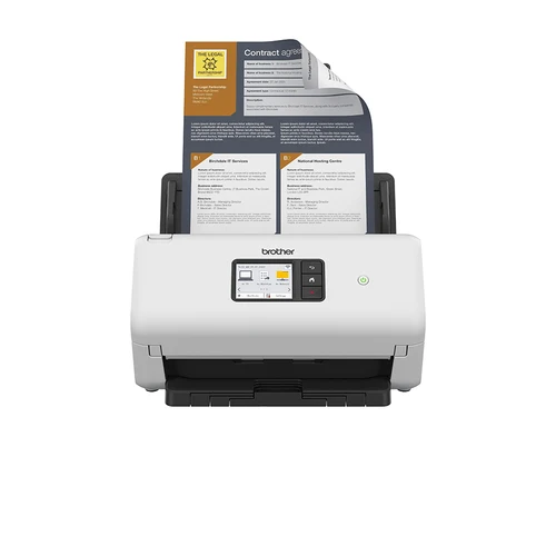 Brother - Scanner de documents | Wi-Fi | Recto/Verso - ADS-4500W