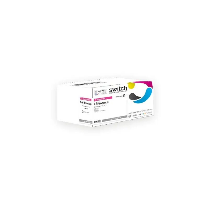 Xerox 6500 Toner Magenta compatible équivalent à 106R01595 · Switch