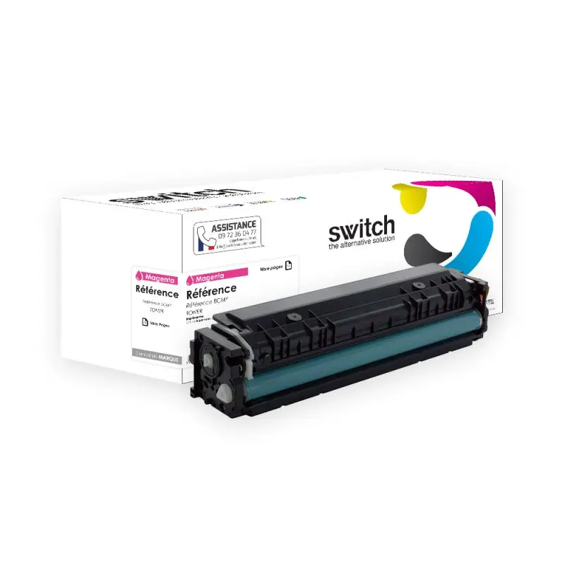 Samsung M504 Toner Magenta compatible équivalent à CLT-M504SELS · Switch