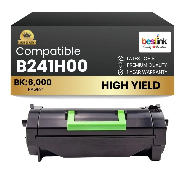 Compatible Lexmark B241H00 Black Toner Cartridge