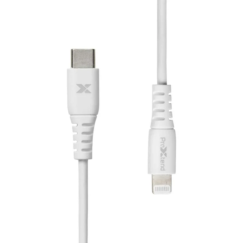 ProXtend - Câble de chargeur Lightning vers USB-C pour iPhone | 1 m | Blanc - PX-LIGHTNINGUSBC1-001W