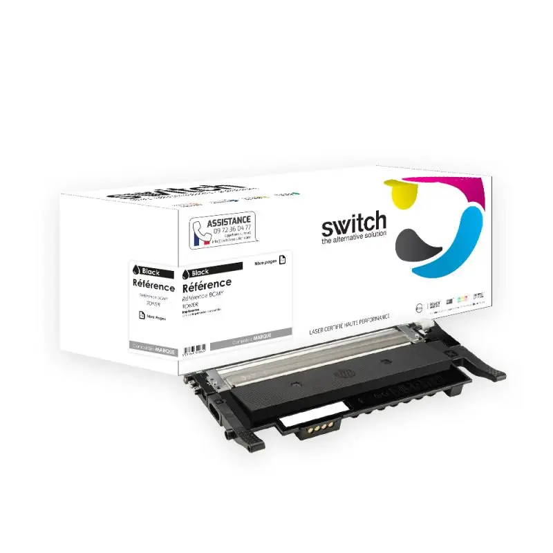 Samsung K4092 Toner Noir compatible équivalent à CLP-K4092SELS · Switch
